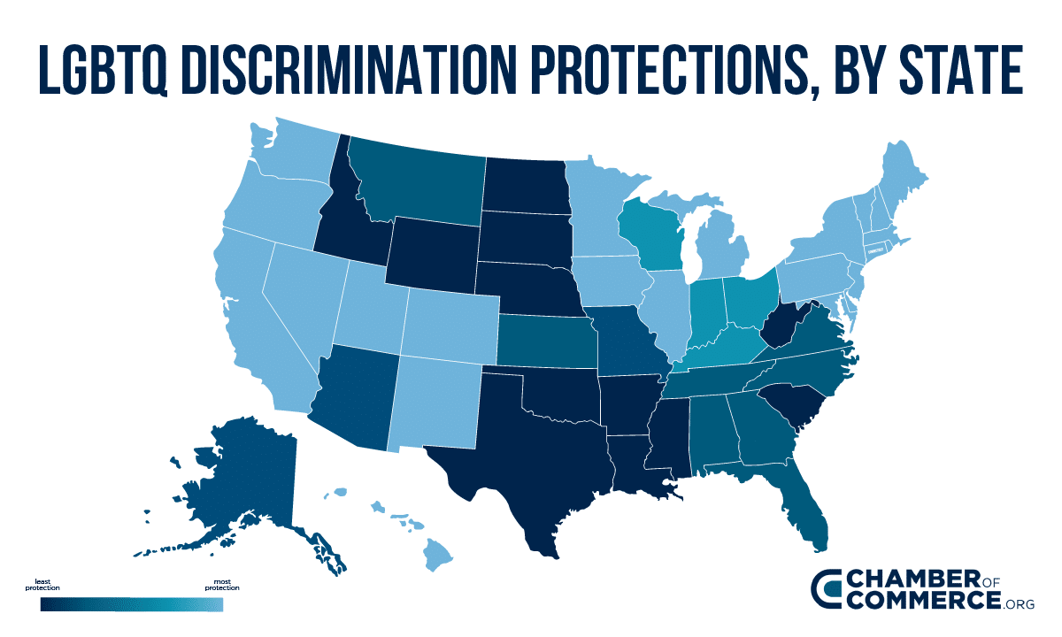 LGBTQ State Protection heat map